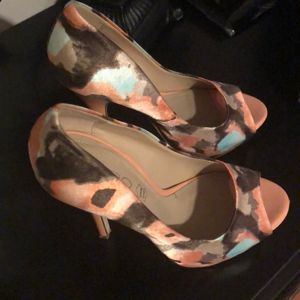 Worn once Aldo platforms!